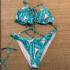 Kenny Flowers watercolor swim bathing suit